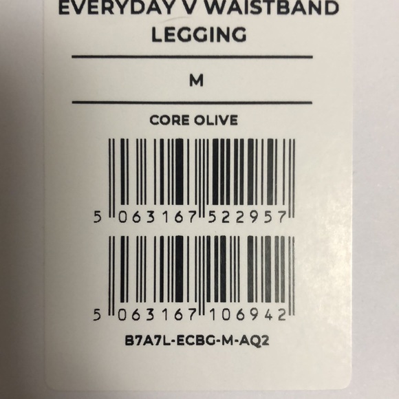 Gymshark Everyday V Waistband Legging - Picture 5 of 5